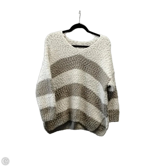 Sweater By Altard State In Cream & Tan, Size: M