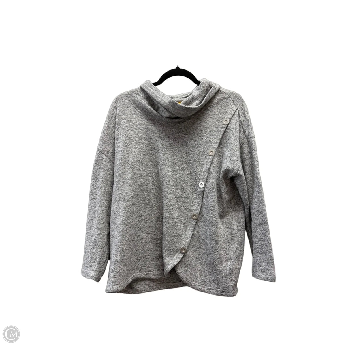 Sweater By Ruby Rd In Grey, Size: Lp