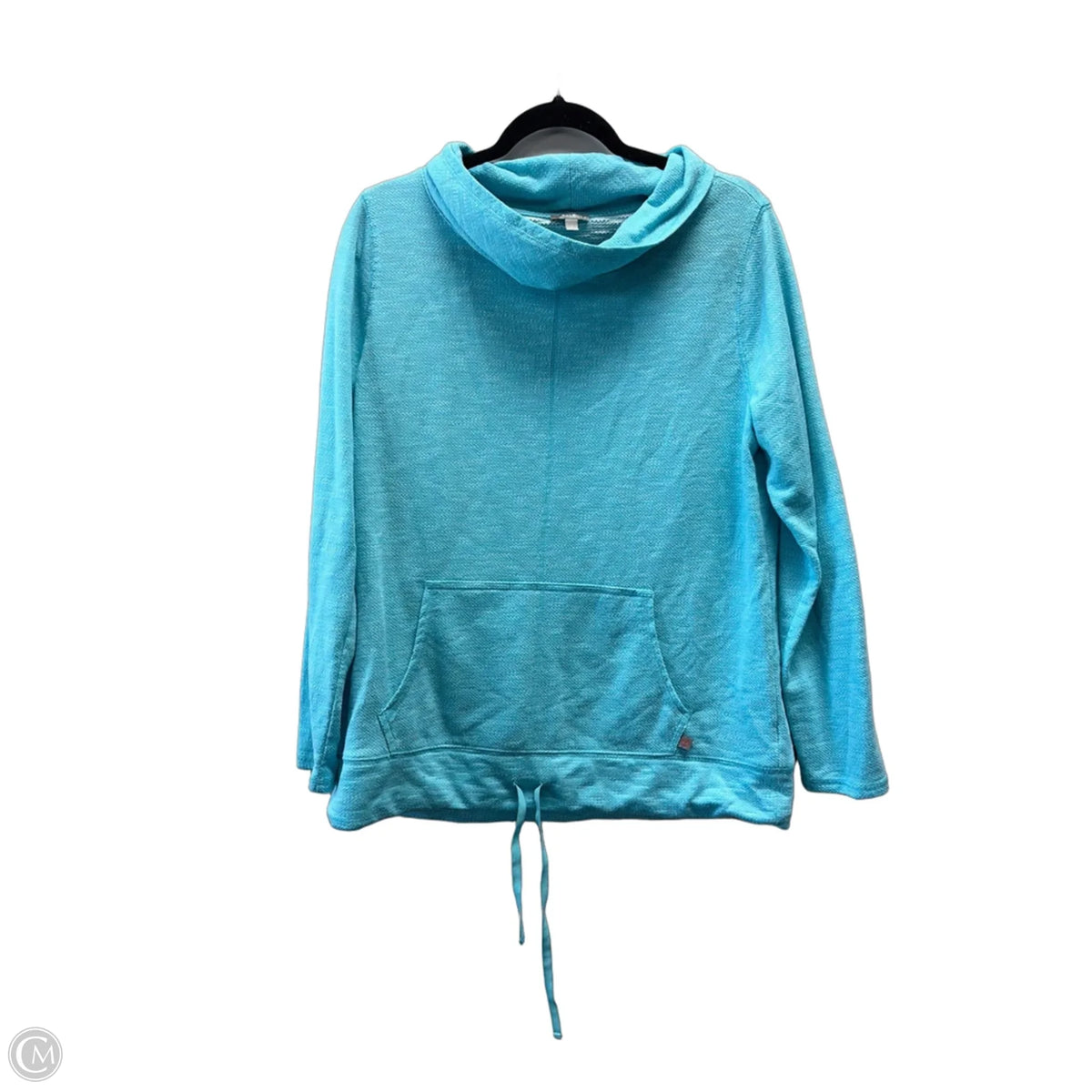 Top Long Sleeve By Talbots In Blue, Size: L