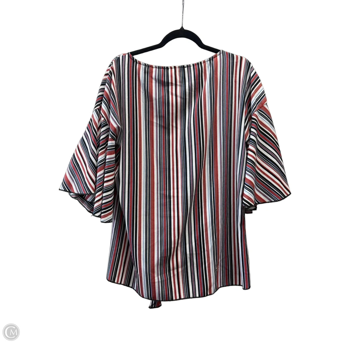 Top Short Sleeve By First Love In Striped Pattern, Size: L