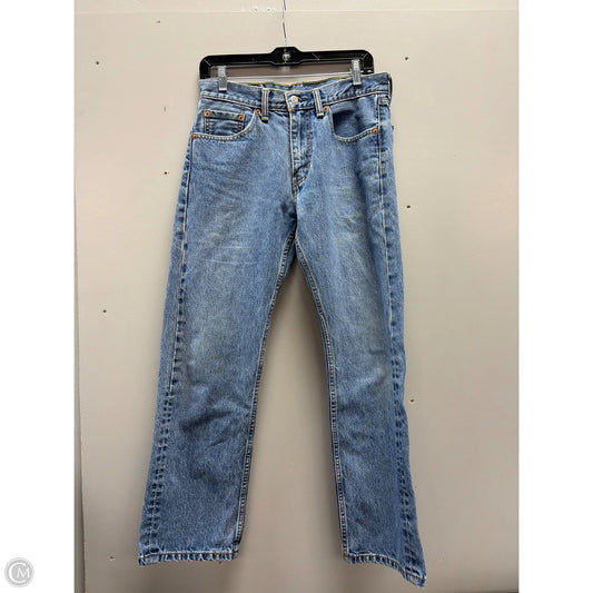 Jeans Straight By Levis In Blue, Size: 10