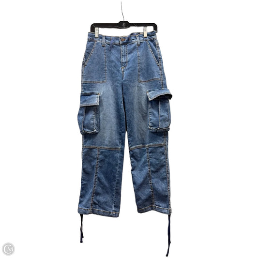 Jeans Wide Leg By Clothes Mentor In Blue, Size: 14