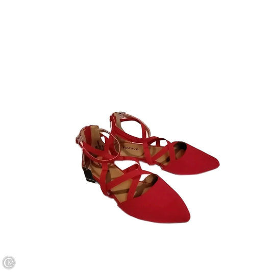 Shoes Flats By Torrid In Red, Size: 9