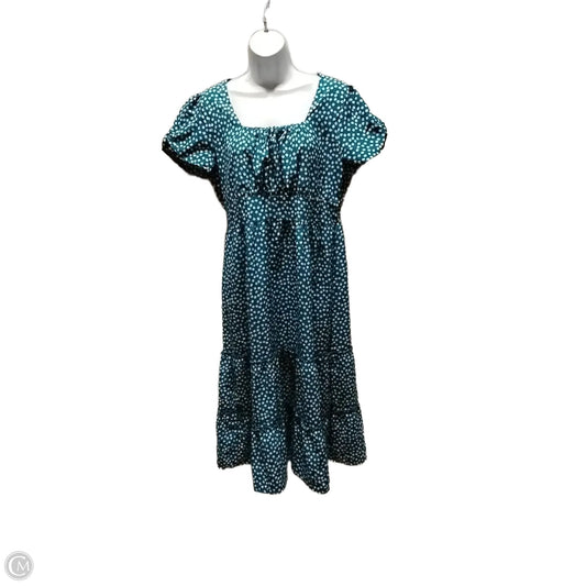 Dress Casual Maxi By Clothes Mentor In Blue, Size: Xl