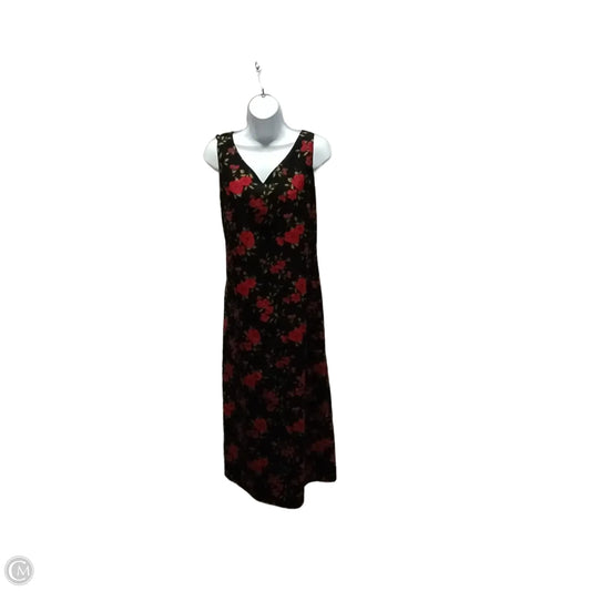 Dress Casual Midi By Studio 1 In Floral Print, Size: 12p