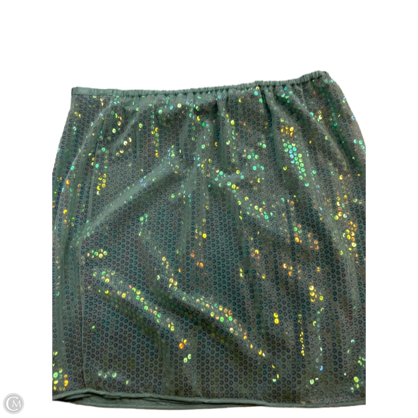 Skirt Mini & Short By Lane Bryant In Green, Size: 18