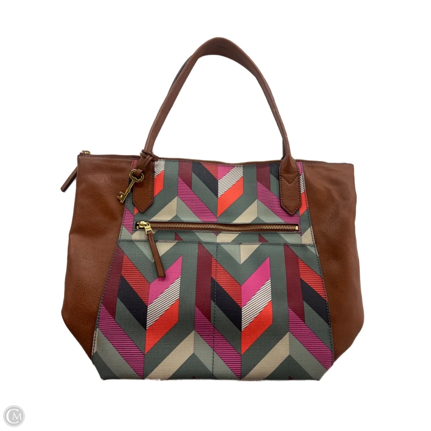 Handbag By Fossil, Size: Medium