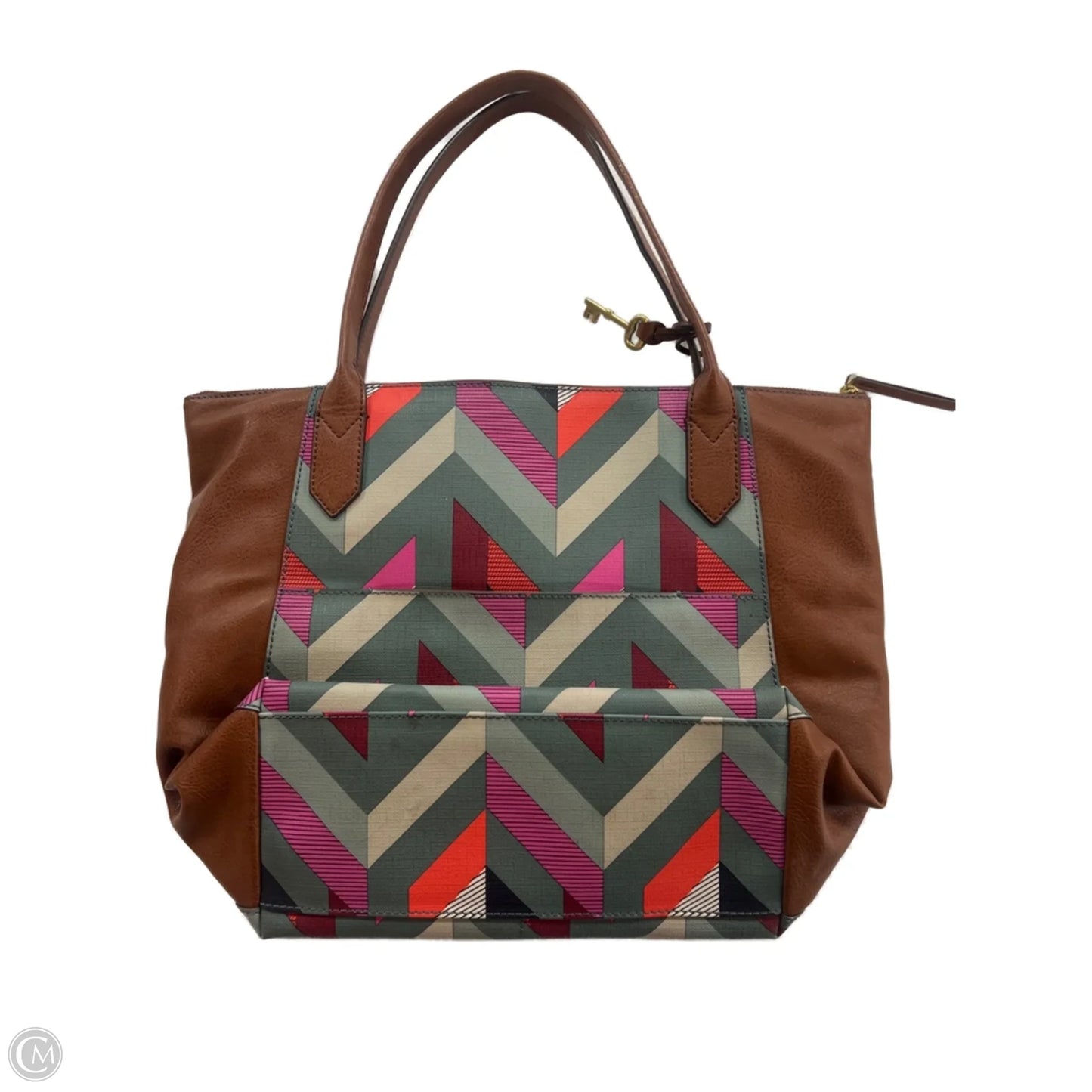 Handbag By Fossil, Size: Medium
