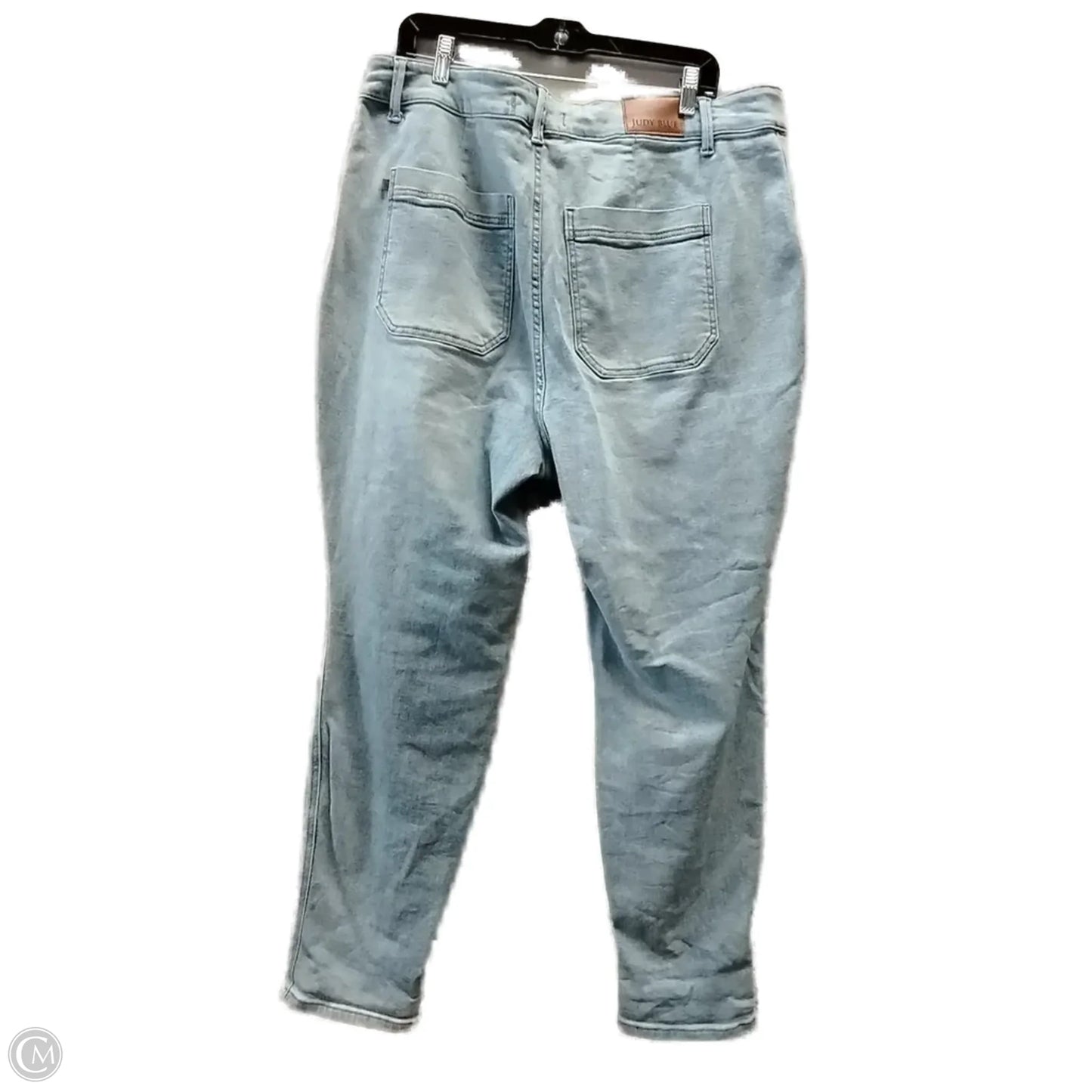 Jeans Straight By Judy Blue In Blue, Size: 18