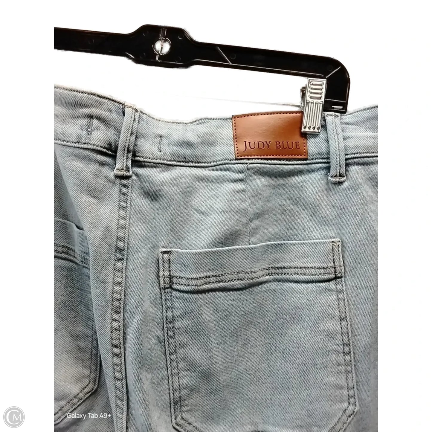 Jeans Straight By Judy Blue In Blue, Size: 18