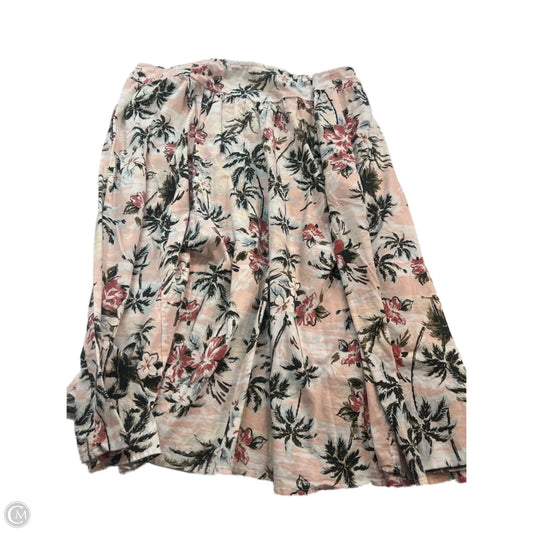 Skirt Midi By Torrid In Floral Print, Size: 24