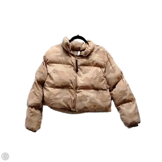 Jacket Puffer & Quilted By Fabletics In Camouflage Print, Size: Xs