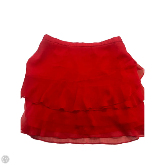 Skirt Mini & Short By Eloquii In Red, Size: 22
