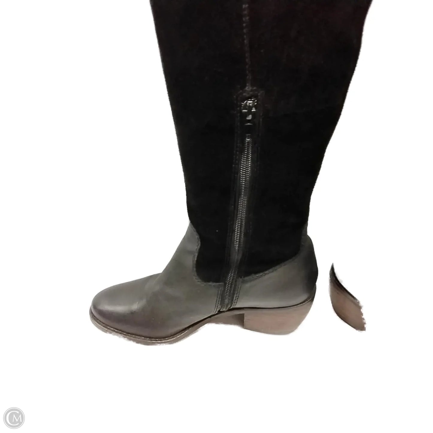 Boots Knee Flats By Lucky Brand In Black, Size: 7.5