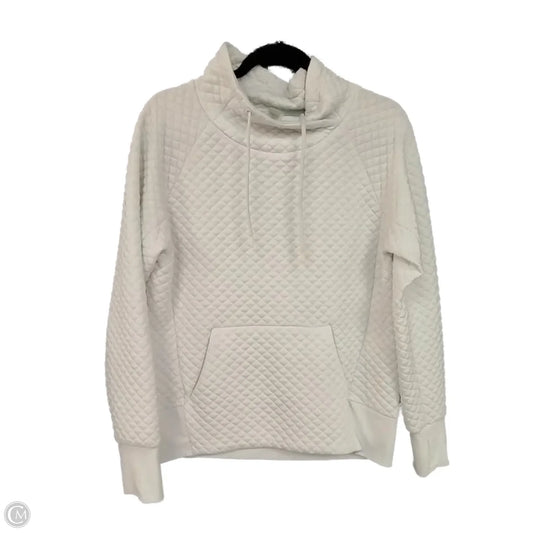 Sweatshirt Collar By Green Tea In White, Size: S