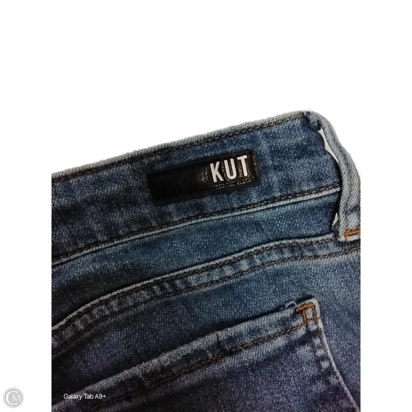 Jeans Cropped By Kut In Blue, Size: 6
