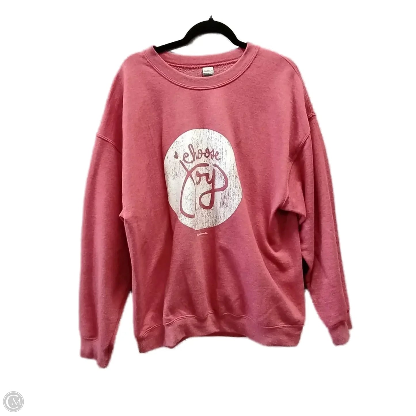 Sweatshirt Crewneck By Gildan In Red, Size: Xl
