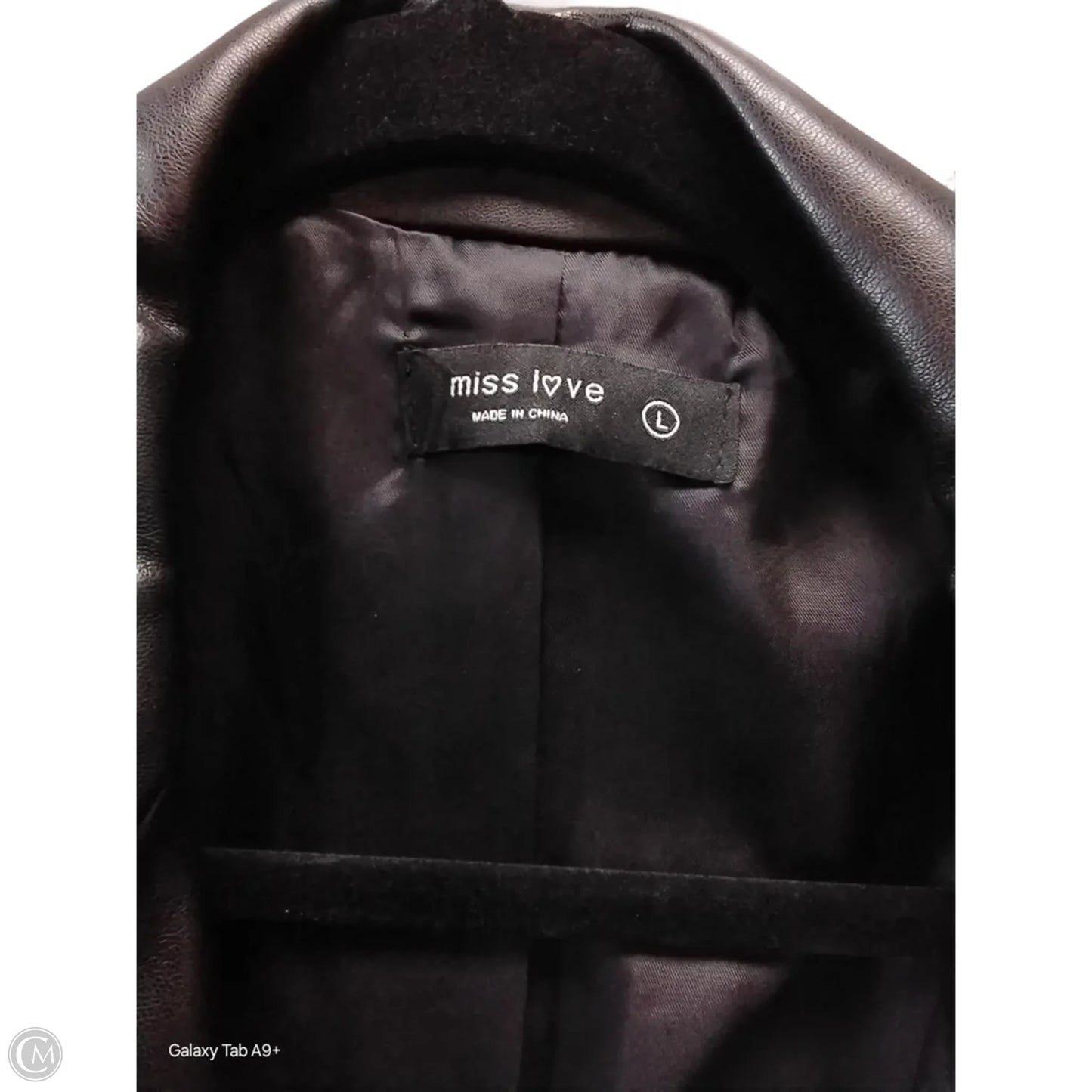Blazer By Miss Love In Black, Size: L
