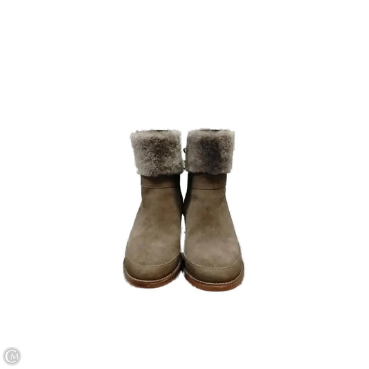 Boots Designer By Ugg In Brown, Size: 7