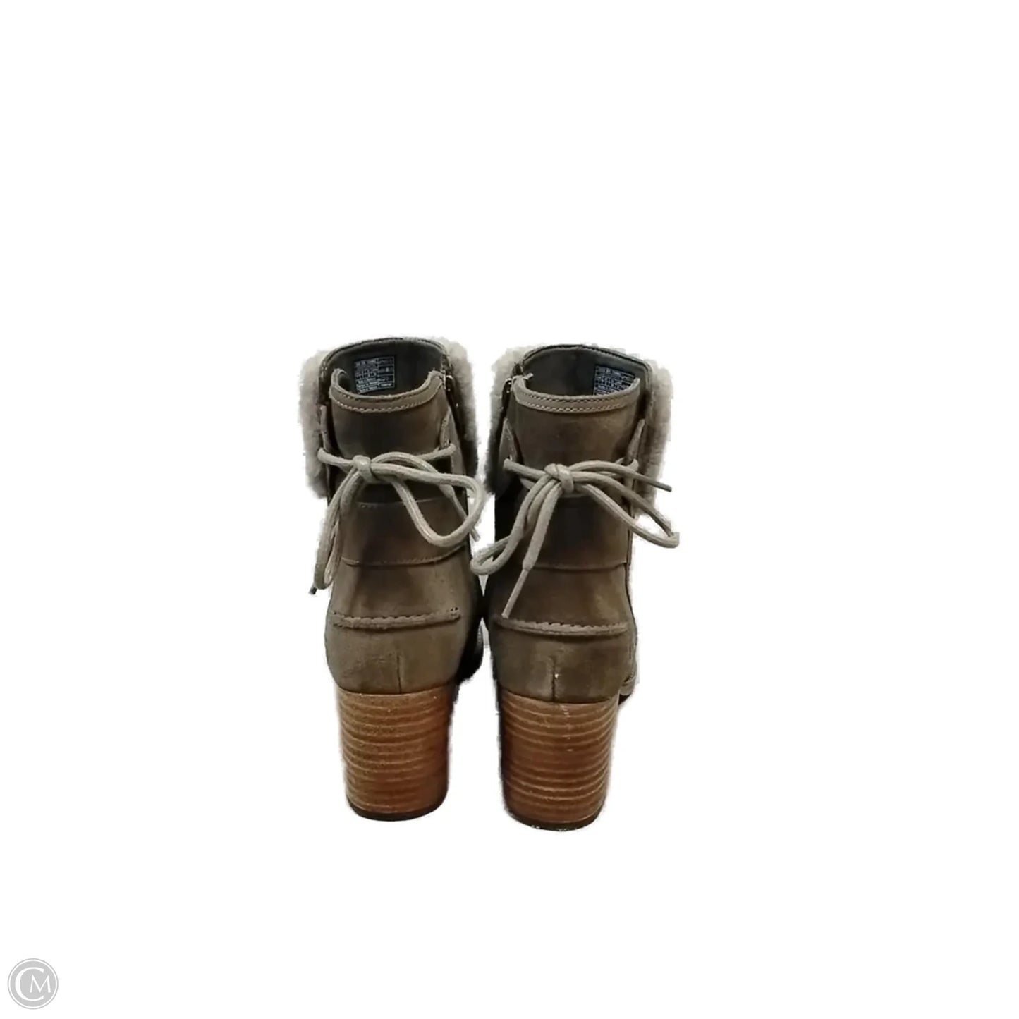 Boots Designer By Ugg In Brown, Size: 7