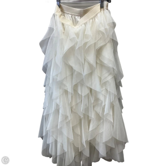 Skirt Maxi By Chelsea And Violet In Beige, Size: M