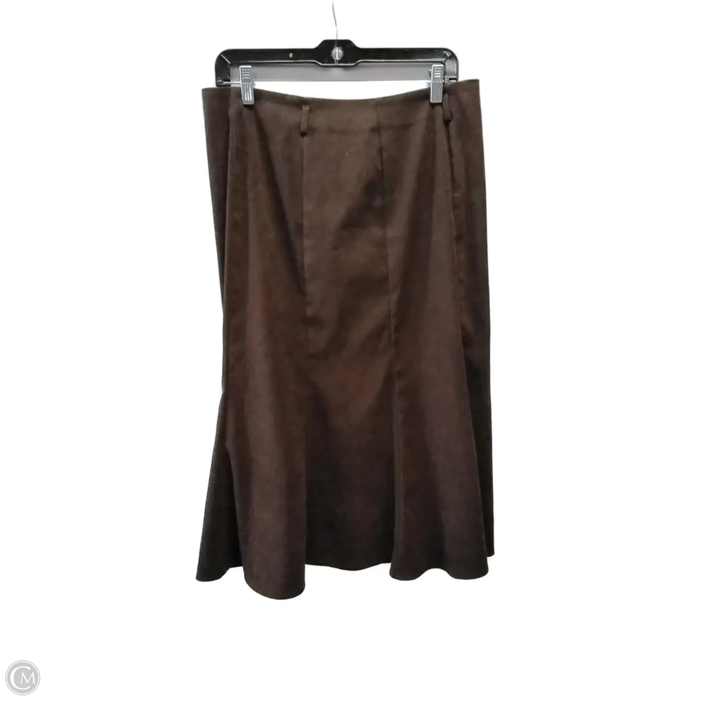 Skirt Maxi By Dressbarn In Brown, Size: 10