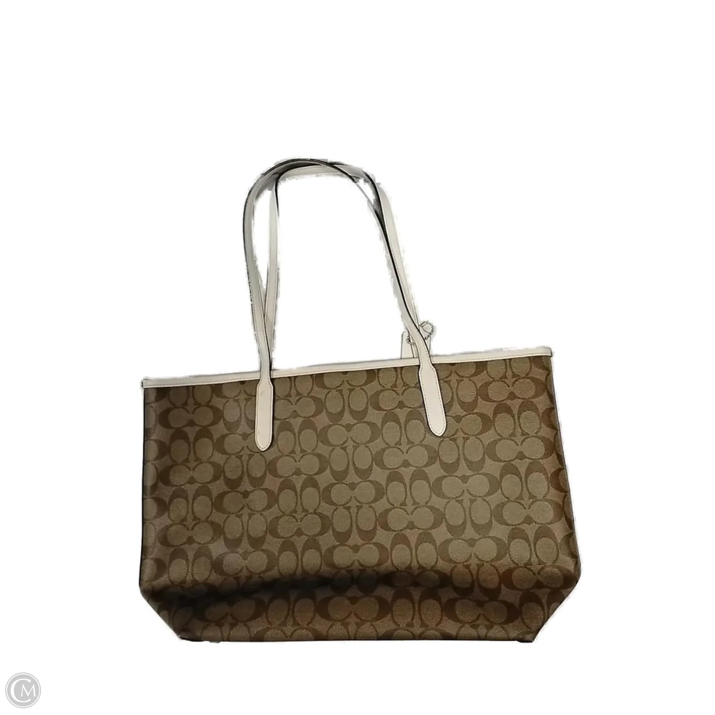 Tote Designer By Coach, Size: Medium
