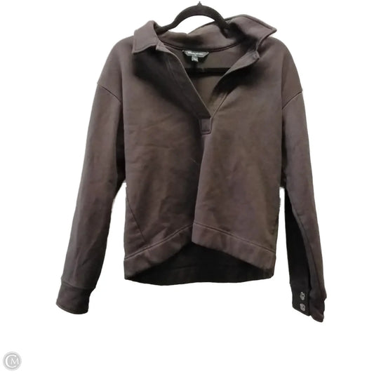 Sweatshirt Collar By Banana Republic In Brown, Size: Xs