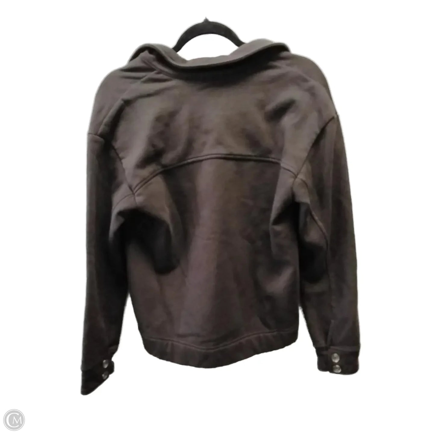 Sweatshirt Collar By Banana Republic In Brown, Size: Xs