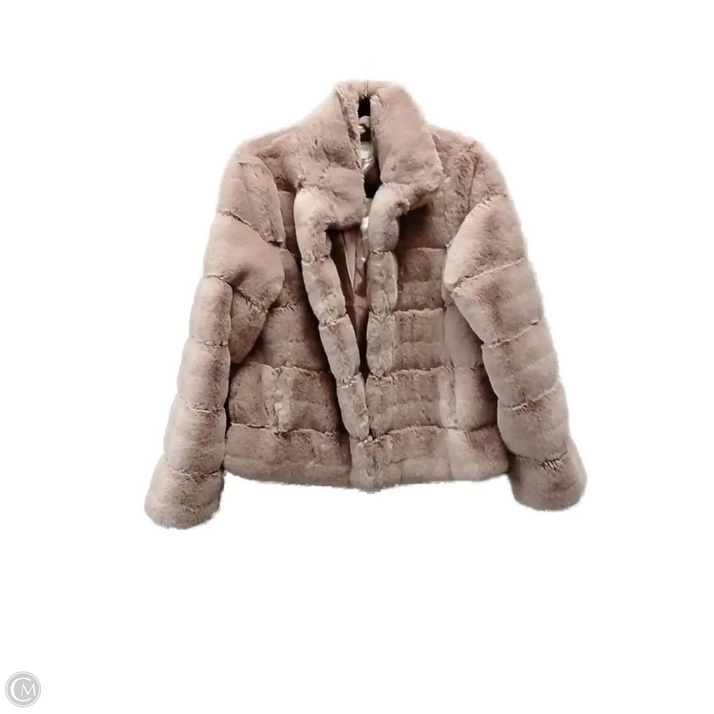 Coat Faux Fur & Sherpa By Clothes Mentor In Pink, Size: M
