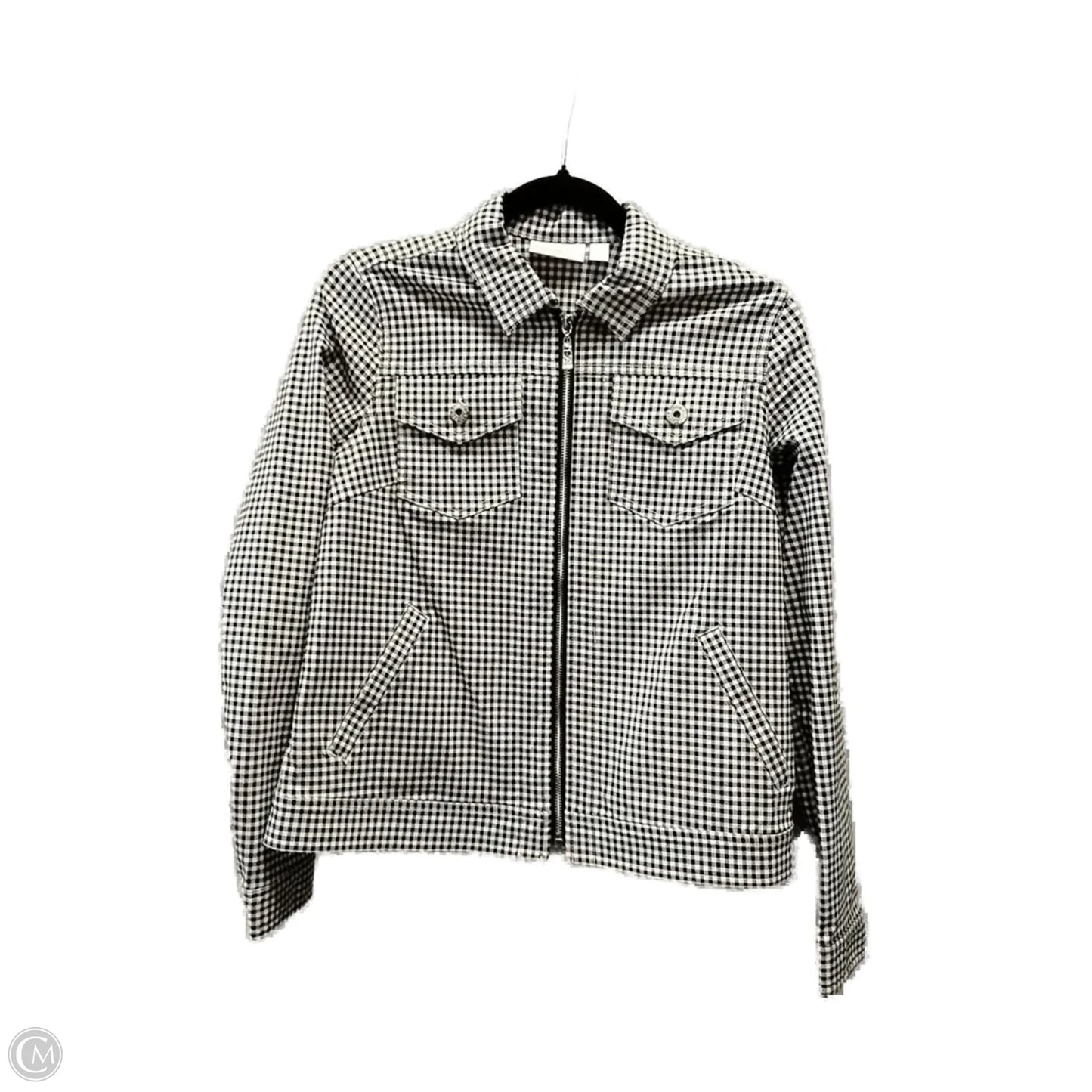 Jacket Other By Belle By Kim Gravel In Checkered Pattern, Size: Xxs