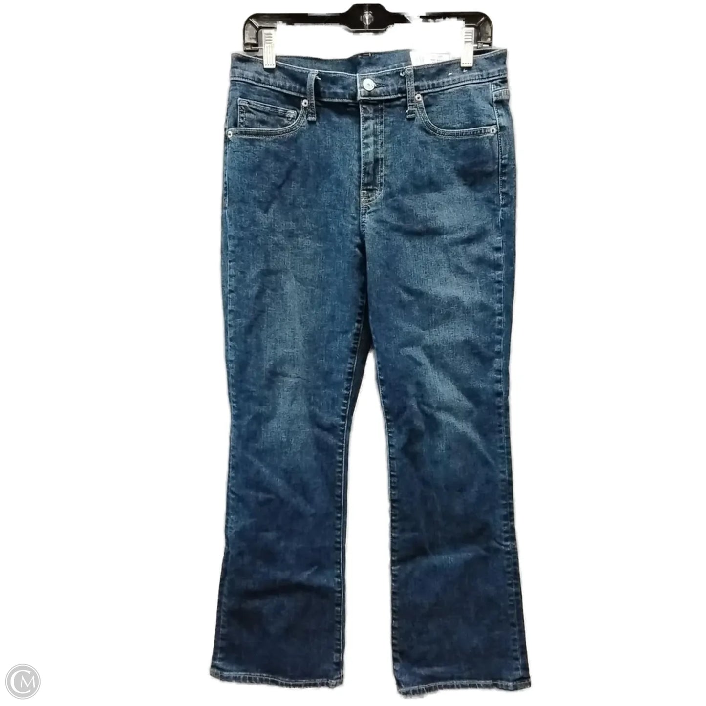 Jeans Boot Cut By Gap In Blue Denim, Size: 12