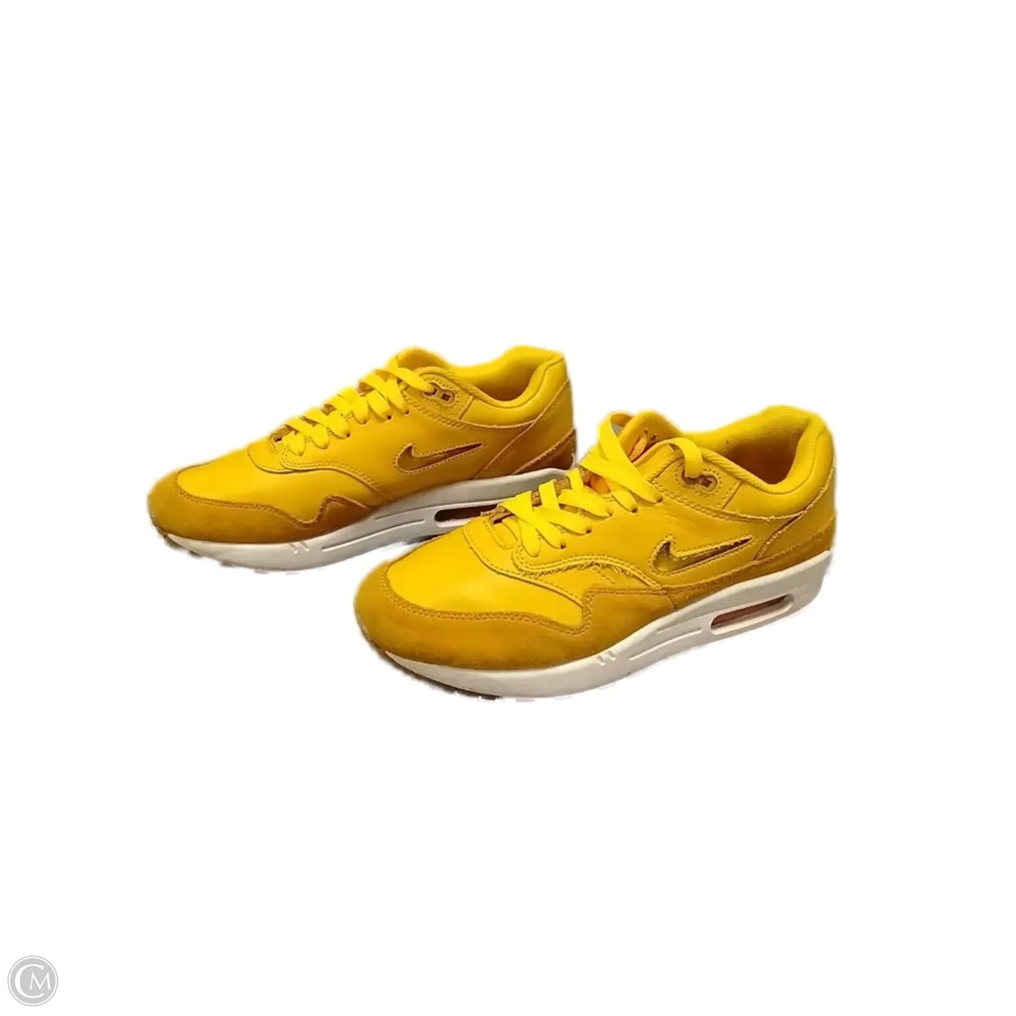 Shoes Athletic By Nike In Yellow, Size: 8