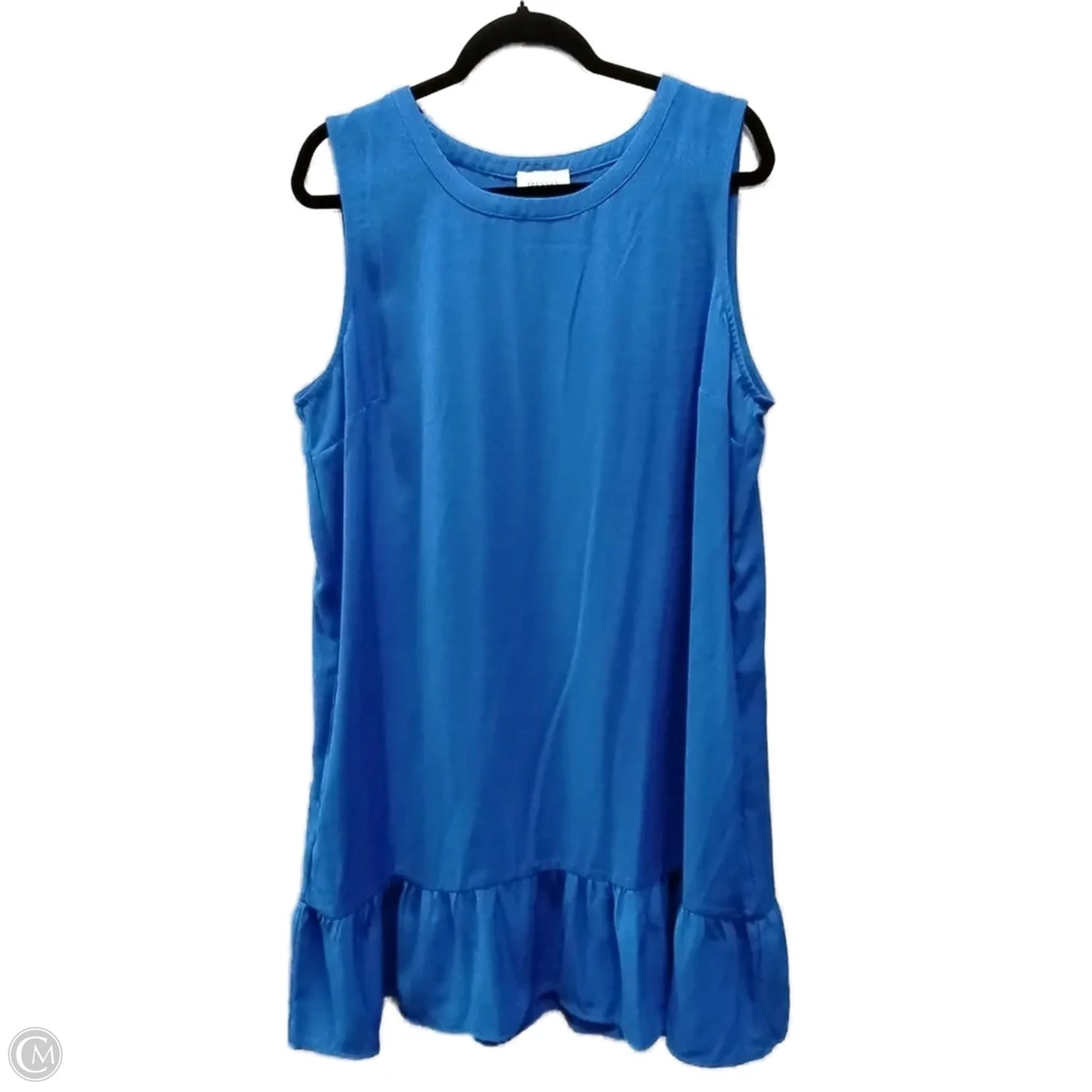 Dress Casual Short By Clothes Mentor In Blue, Size: Xl