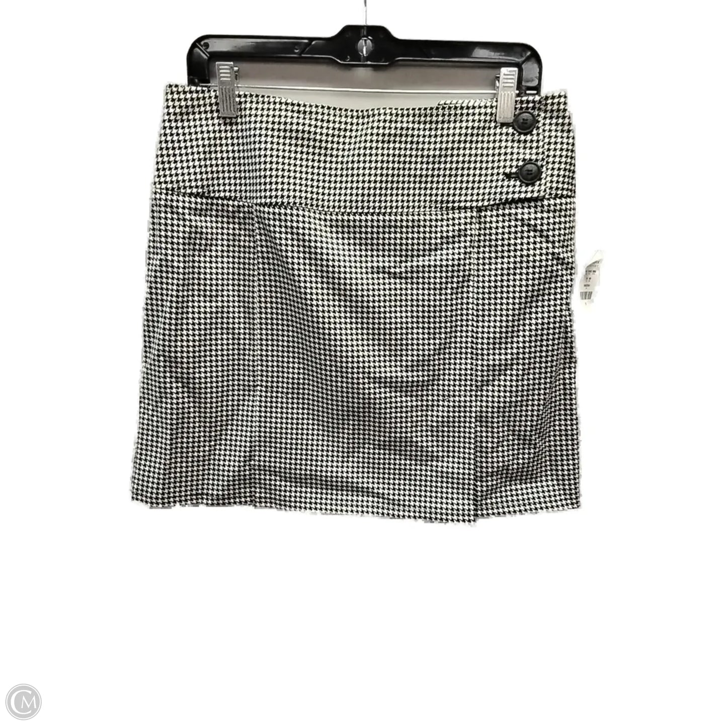 Skirt Mini & Short By New York And Co In Black & White, Size: 10