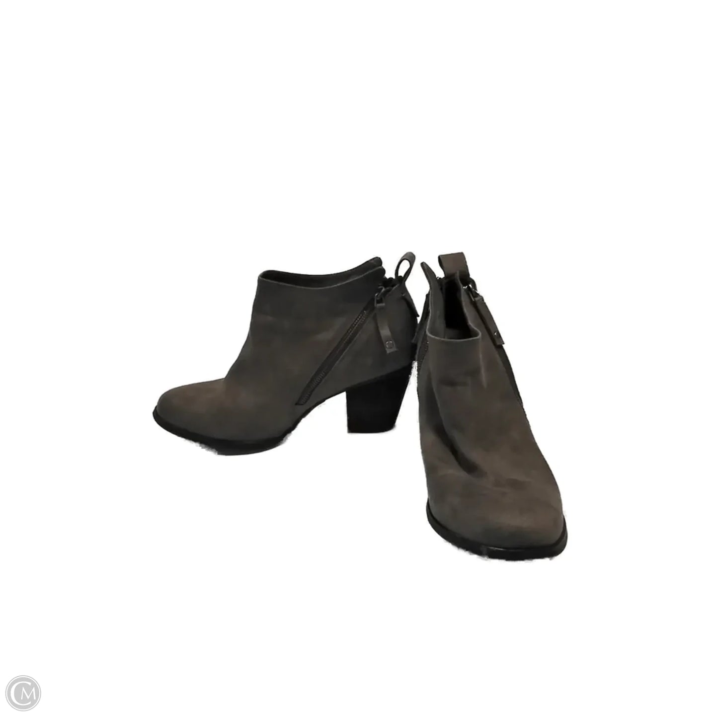 Boots Ankle Heels By Torrid In Brown, Size: 11