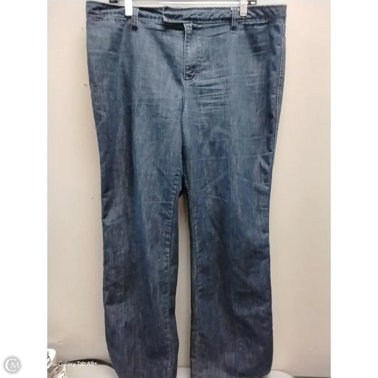 Jeans Flared By Willi Smith In Blue, Size: 14