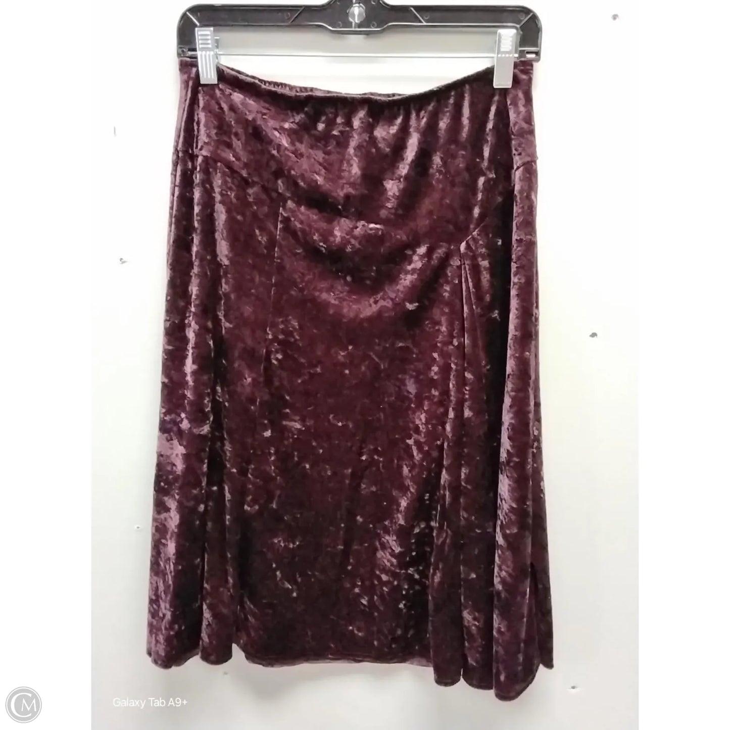 Skirt Mini & Short By Apostrophe In Purple, Size: S