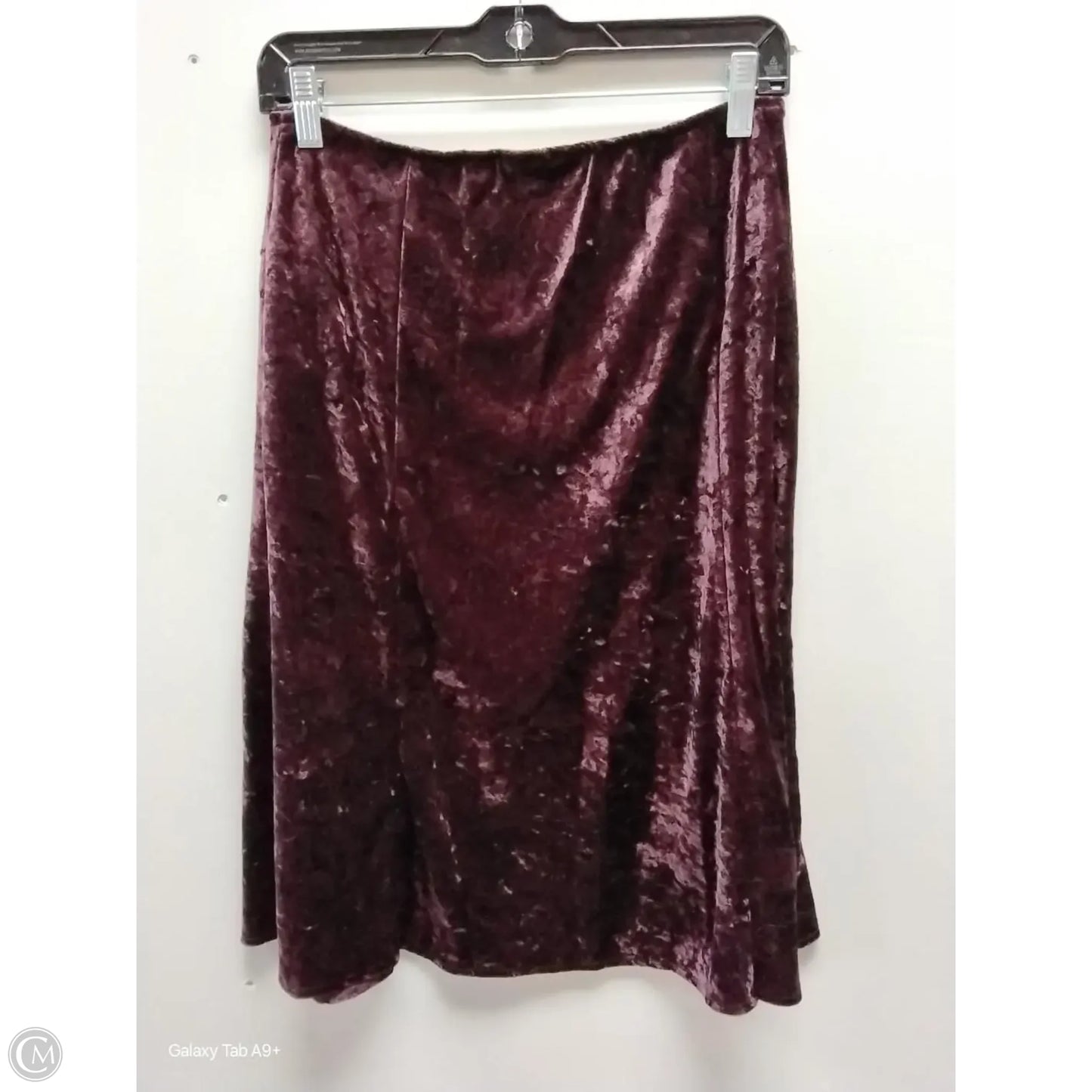 Skirt Mini & Short By Apostrophe In Purple, Size: S