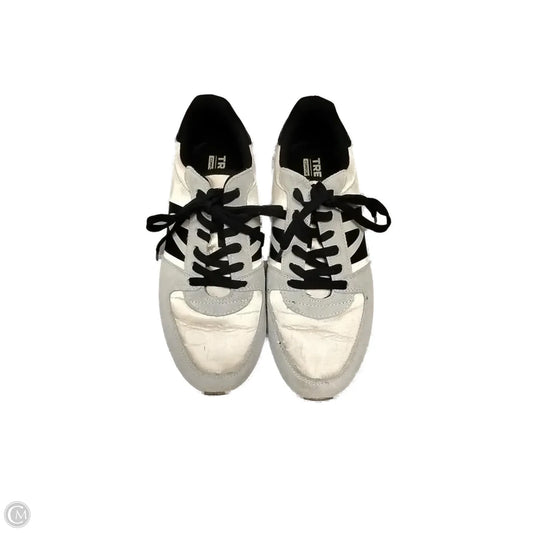 Shoes Sneakers By Tretorn In Black & Silver, Size: 7.5