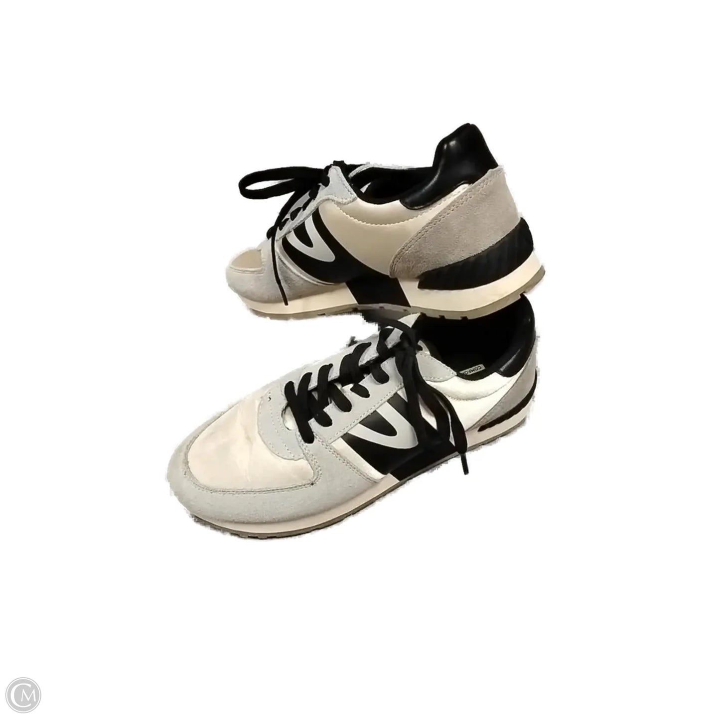 Shoes Sneakers By Tretorn In Black & Silver, Size: 7.5