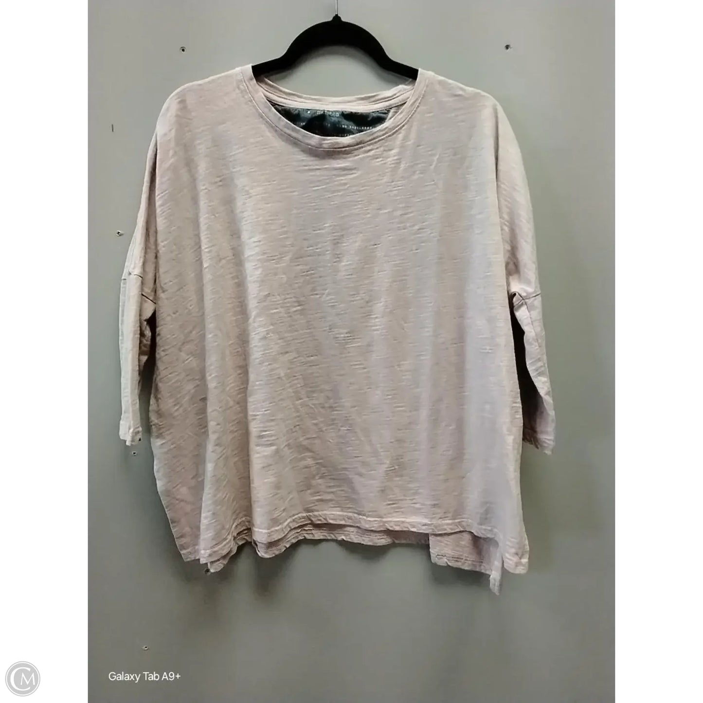 Top Long Sleeve Basic By Clothes Mentor In Pink, Size: L
