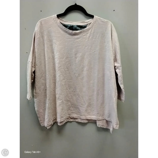Top Long Sleeve Basic By Clothes Mentor In Pink, Size: L