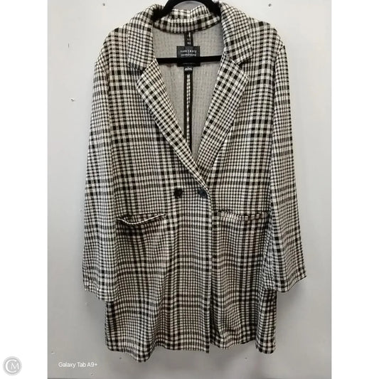 Jacket Fleece By Sanctuary In Black & Brown, Size: L