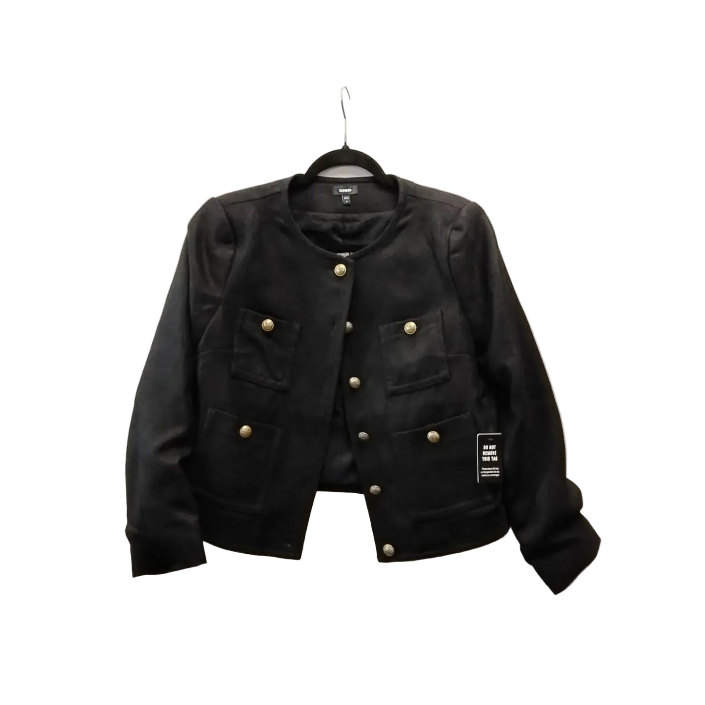 Jacket Other By Express In Black, Size: M