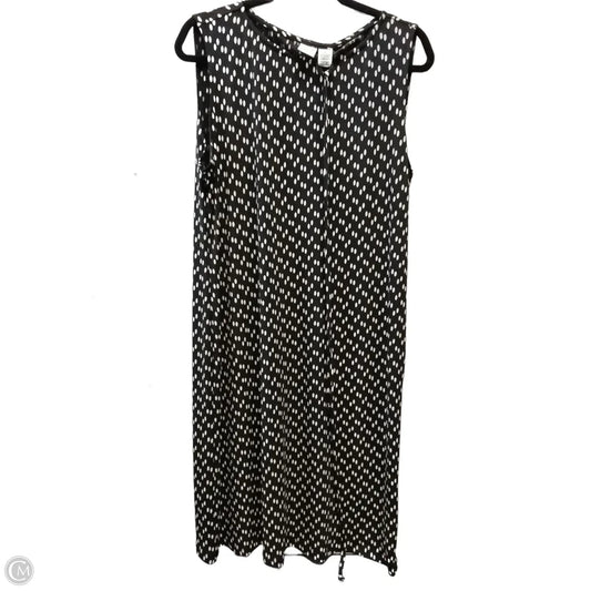 Dress Casual Midi By Merona In Polkadot Pattern, Size: Xl