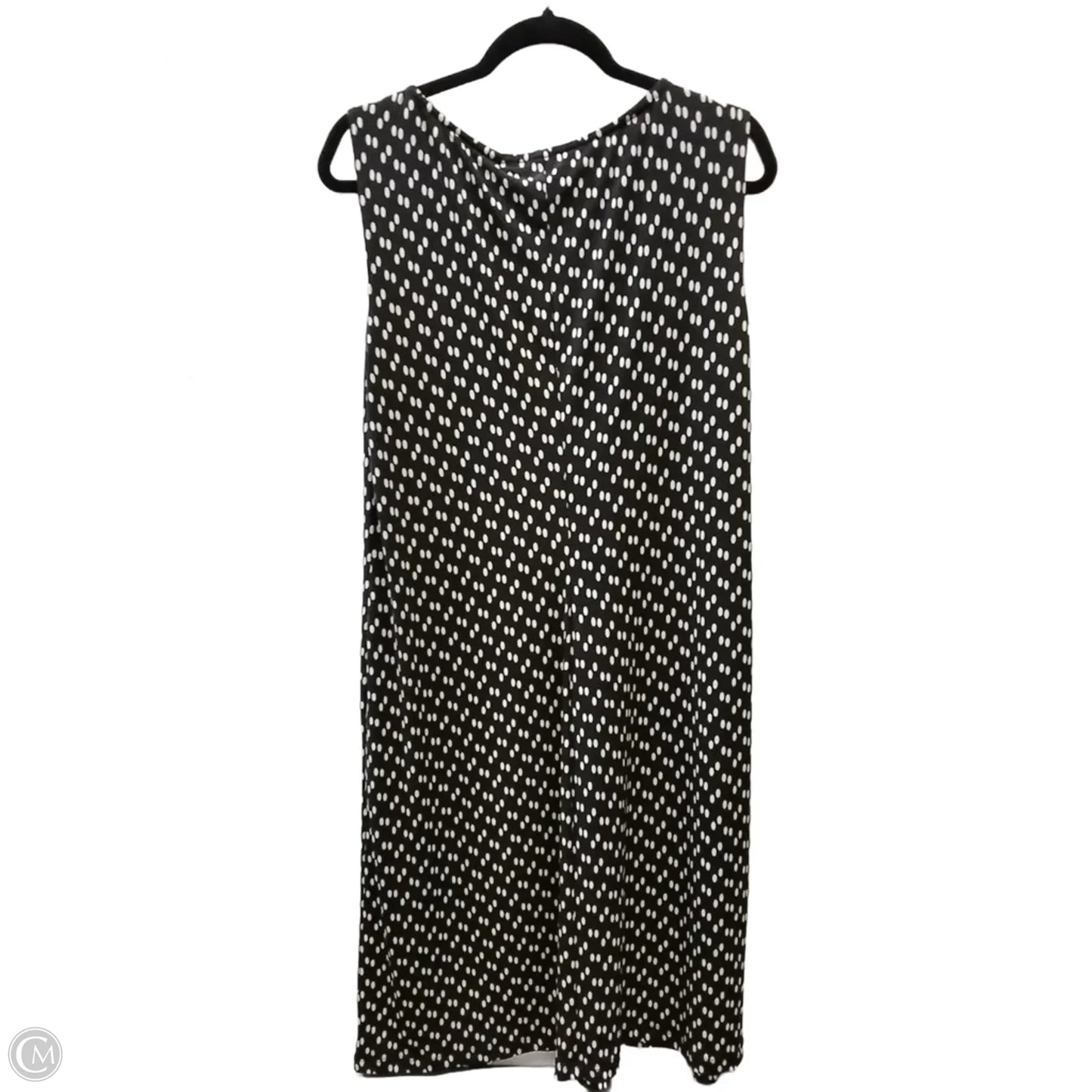 Dress Casual Midi By Merona In Polkadot Pattern, Size: Xl