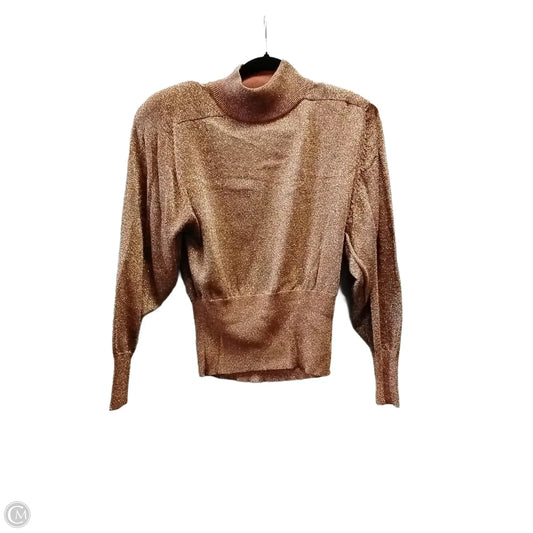 Sweater By Clothes Mentor In Bronze, Size: M