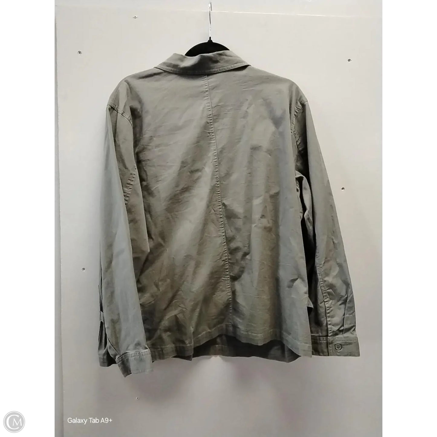 Top Long Sleeve By Sag Harbor In Green, Size: Xl