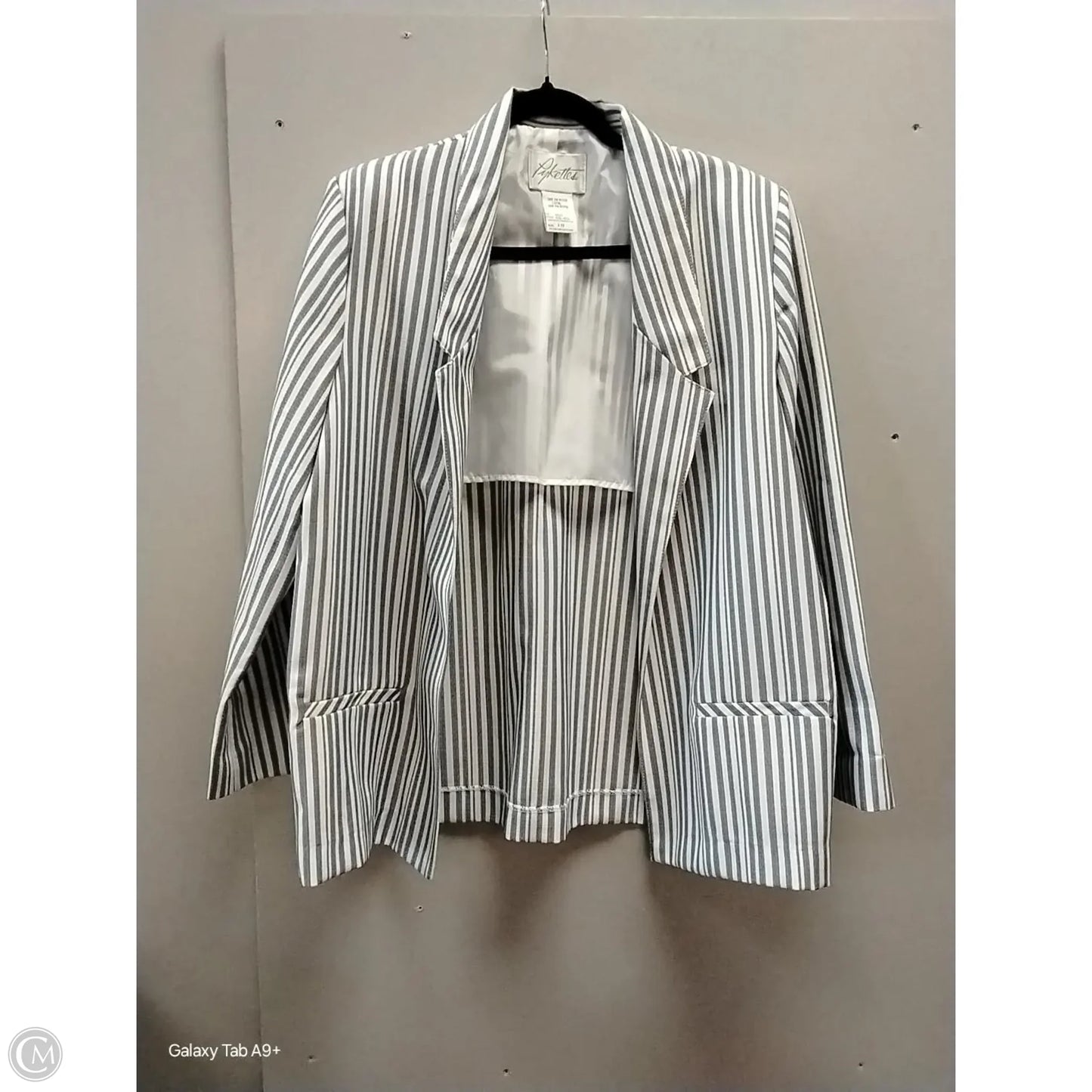 Blazer By Cloud Chaser In Striped Pattern, Size: 18